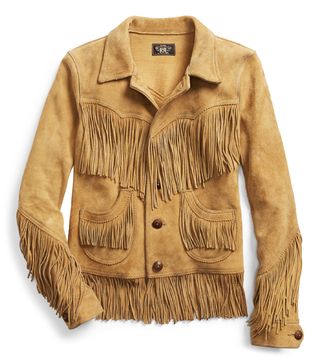 RRL + Fringe Suede Jacket