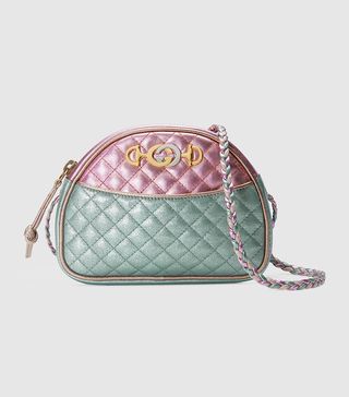 Gucci + Laminated Leather Mini Bag