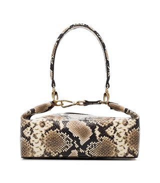 Rejina Pyo + Neutral Olivia Snakeskin Embossed Leather Box Bag