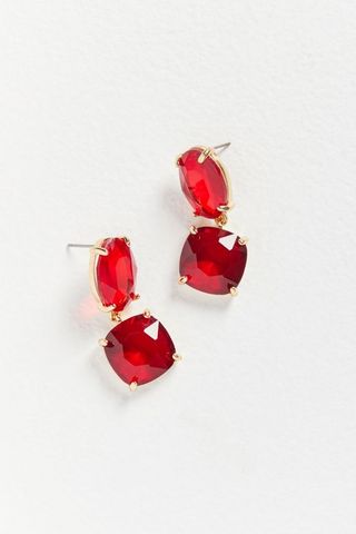 Urban Outfitters + Ruby Stone Drop Earring
