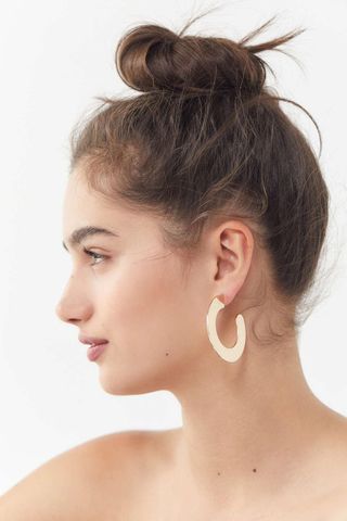 Urban Outfitters + Remy Flat Hoop Earrings