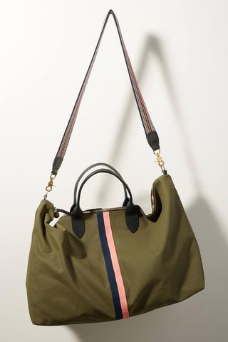 Clare V. + Waxed Canvas Weekender Bag