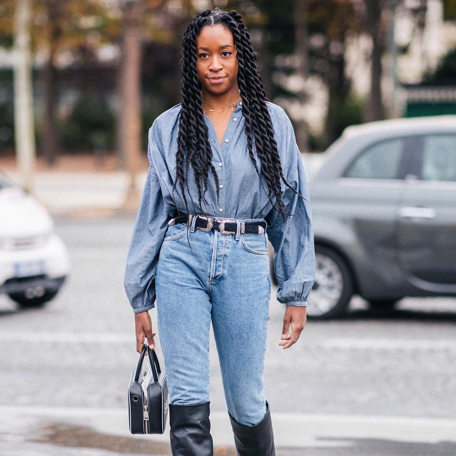 The 9 Coolest Denim-on-Denim Outfits for Winter