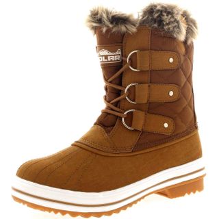 Polar Products + Quilted Short Snow Boots