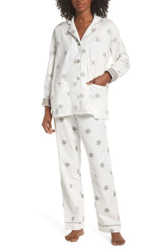 PJ Salvage + Print Flannel Pajamas