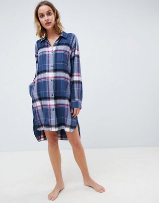 DKNY + Flannel Boyfriend Pajama Set