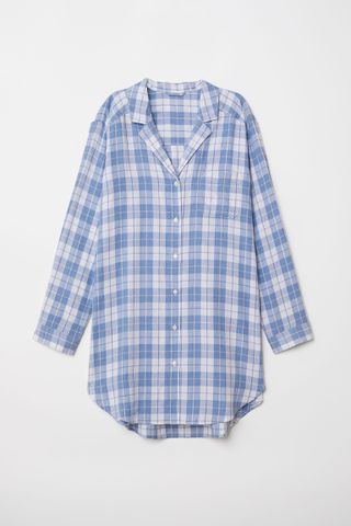H&M + Flannel Nightshirt