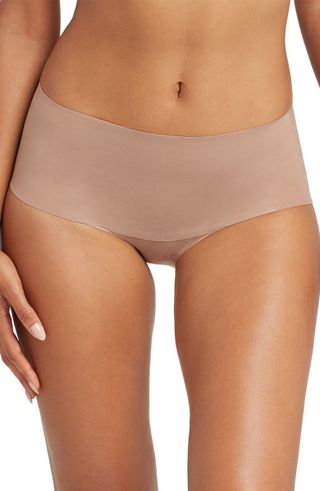 No Show Underwear for Women Seamless High Cut Briefs Mid-waist Soft No  Panty Lines 