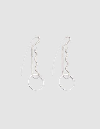 Shikama + Serpentine Drop Earrings