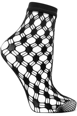 Wolford + Athina Fishnet Socks
