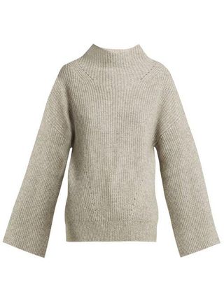 Nili Lotan + Ronnie Bell Sleeved Knit Sweater