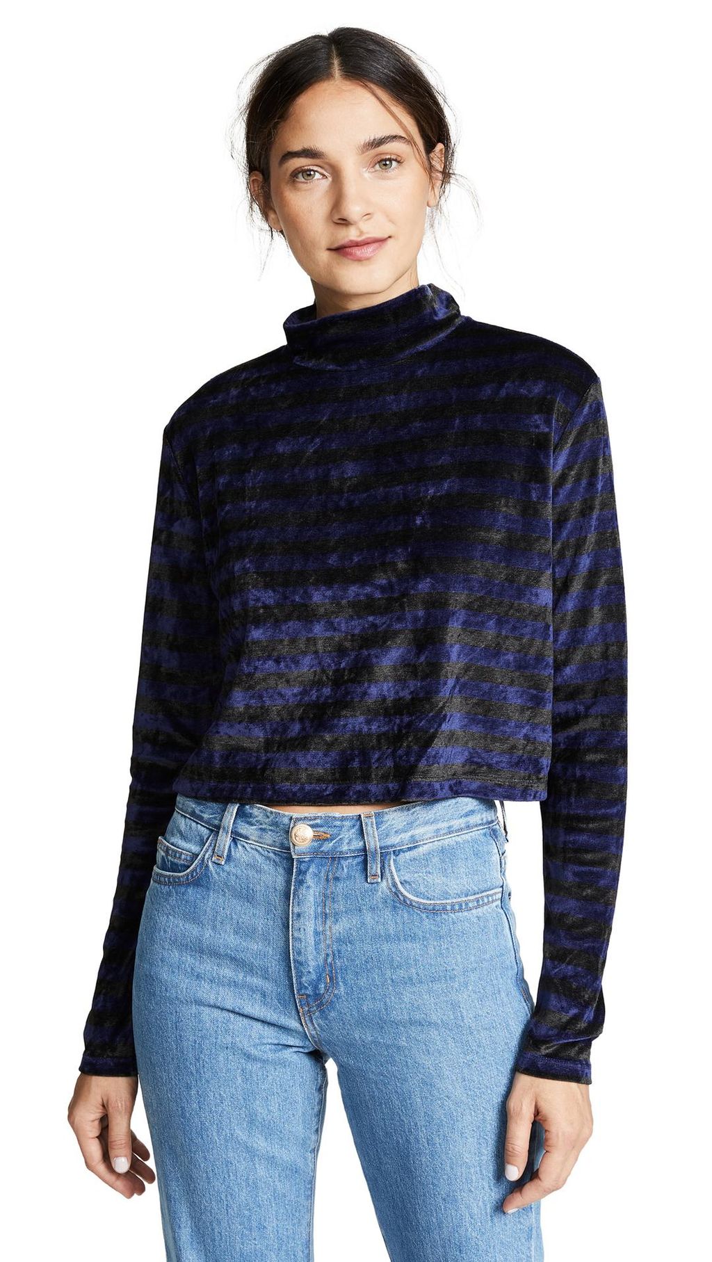 The 21 Best Velour Turtlenecks for a '90s-Inspired Look | Who What Wear