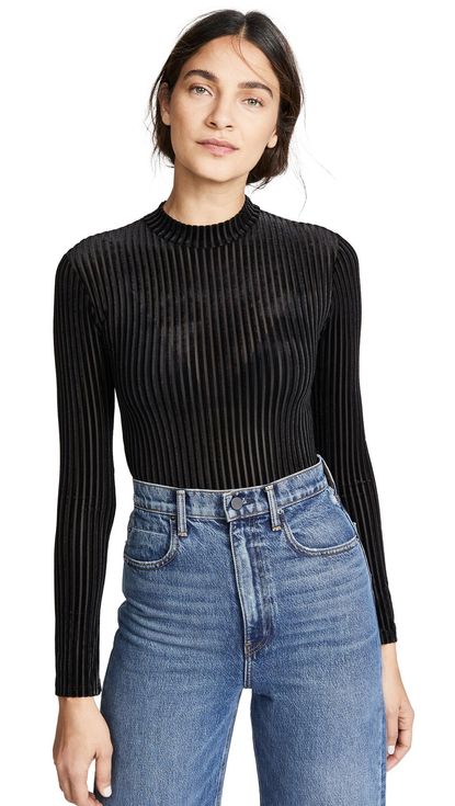 The 21 Best Velour Turtlenecks for a '90s-Inspired Look | Who What Wear