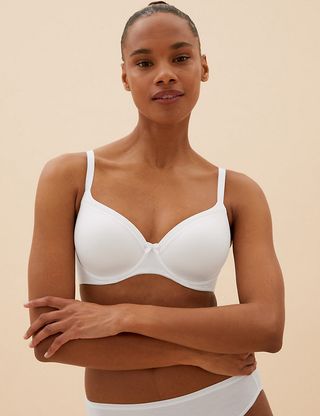 Marks & Spencer + Sumptuously Soft Full Cup T-Shirt Bra A-E