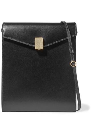 Victoria Beckham + Postino Leather Shoulder Bag