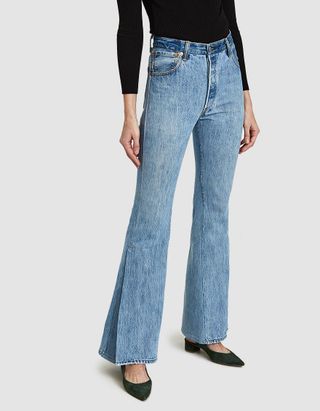Re/Done + Levi's High Rise Ultra Flare Slit Jean