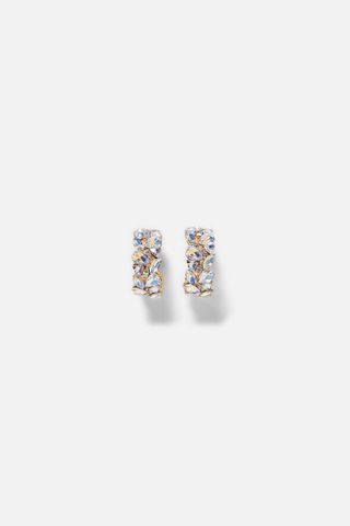 Zara + Jewel Hoop Earrings