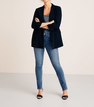 Violeta + Slim-Fit Susan jeans