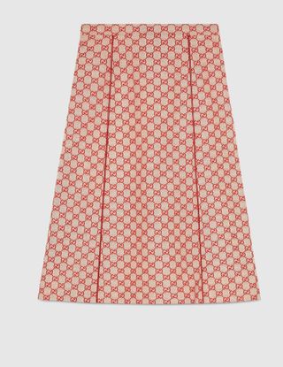 Gucci + GG Canvas Skirt