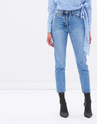 Camilla and Marc + Margot Cropped Straight-Leg Jeans