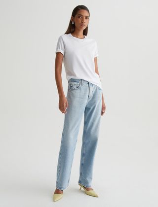 Ag Jeans + Clove Relaxed Vintage Straight