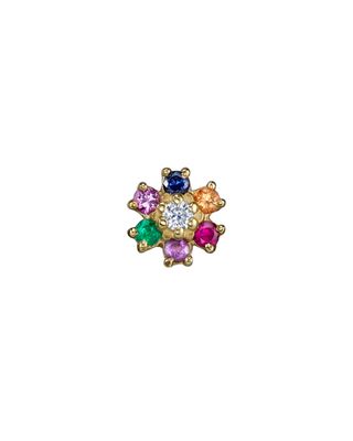 The Last Line + Mini Rainbow Flower Stud