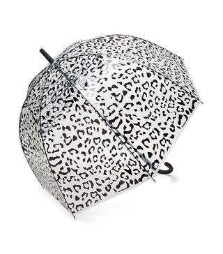 Hunter + Leopard Print Bubble Umbrella
