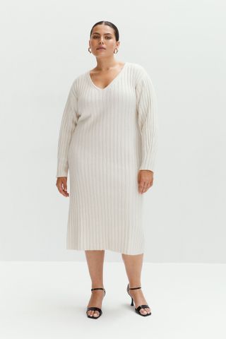 H&M + Rib-Knit Dress