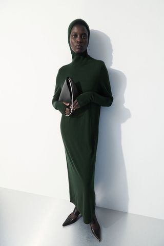 COS + The Hooded Wool Dress