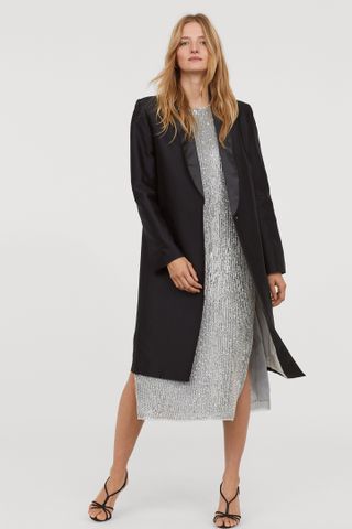 H&M + Long Wool-Blend Jacket