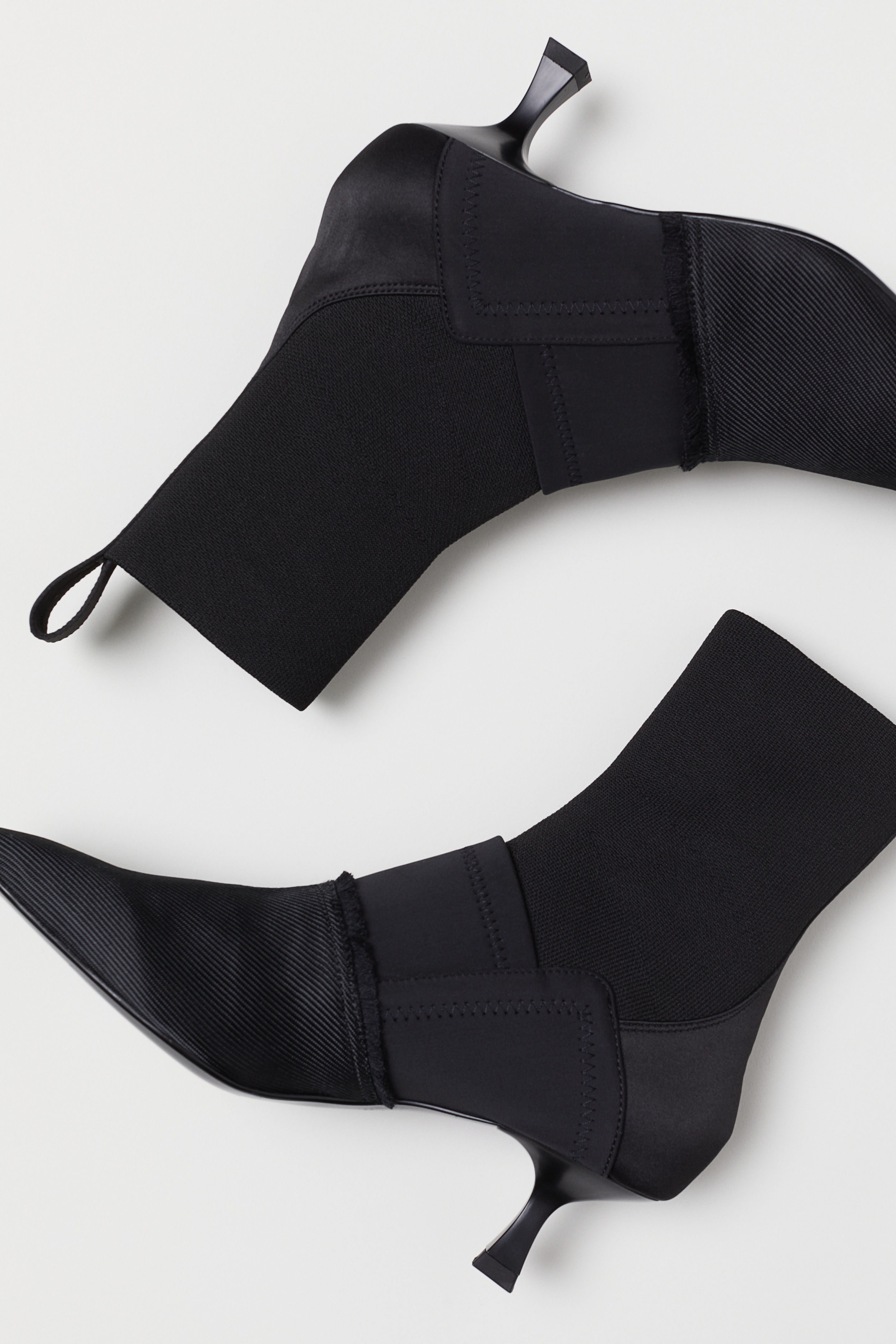 H&M + Lyocell-Blend Sock Boots