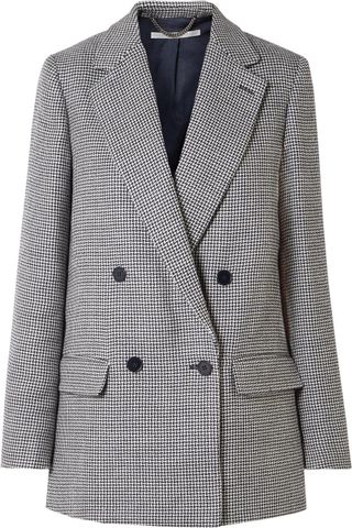 Stella McCartney + Milly Oversized Wool-Tweed Blazer