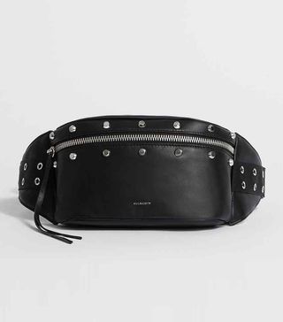 AllSaints + Sid Leather Fanny Pack