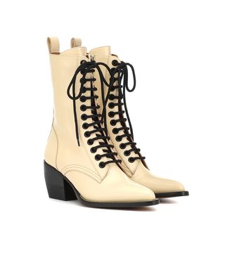 Chloé + Rylee Medium Leather Ankle Boots