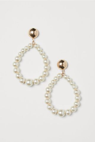 H&M + Earrings With Beads