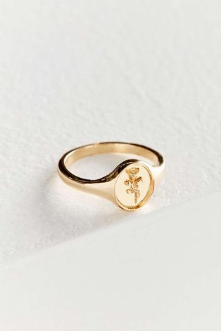 Urban Outfitters + Rose Signet Ring
