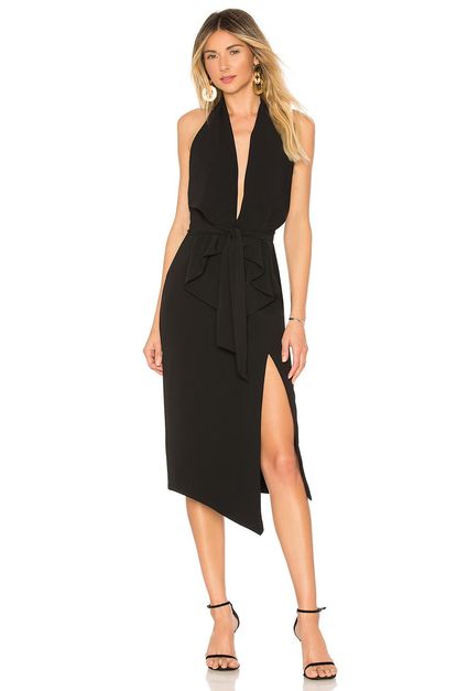 black and white halter neck dress Leely Women Long Formal Sheath Black Formal Dresses For sa_rr_25+ Size:UK 18