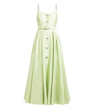 Alessandra Rich + Crystal-Embellished Dress