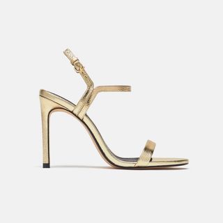 Zara + Fine Strappy Sandals