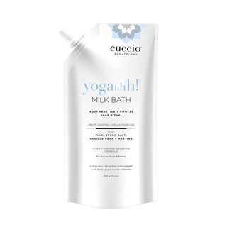 Cuccio Somatology + yogahhh! Milk Bath