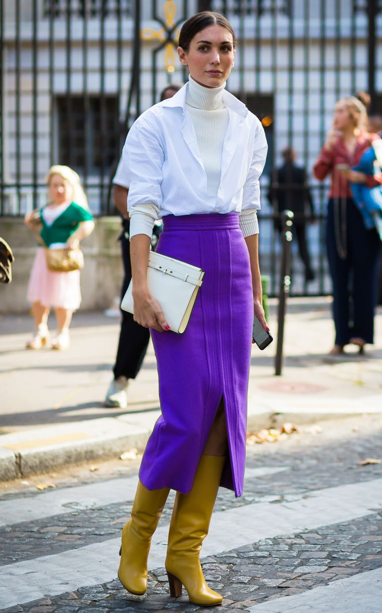 The 10 Chicest Pencil Skirt Outfits for Winter | Who What Wear