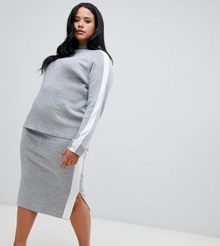 Micha Lounge Curve + Knitted Pencil Skirt