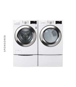 LG + 4.5 cu. ft. Ultra Large Smart wi-fi Enabled Front Load Washer