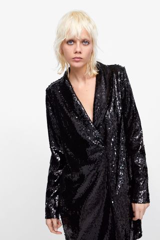 Zara + Sequin Dress