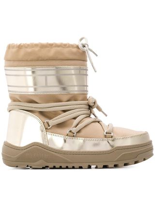 Tommy Hilfiger + PVC Trim Snow Boots