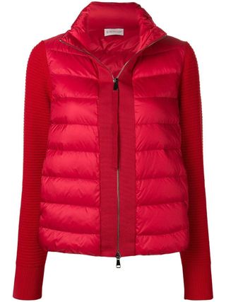 Moncler + Panelled Puffer Jacket