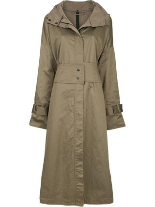 Taylor + Zipped Trench Coat