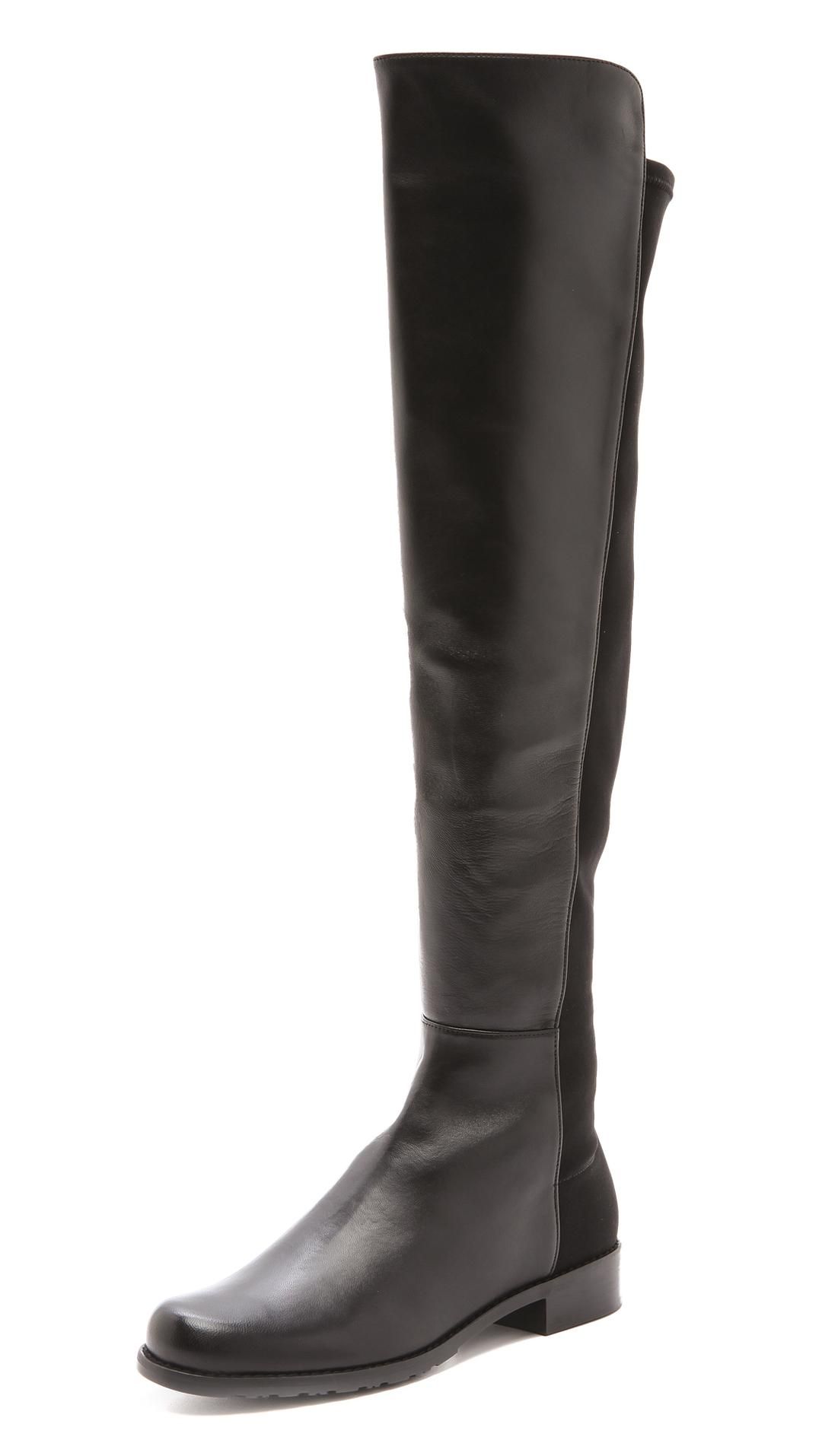 These Black Knee-High Boots Will Elevate Any Winter Outfit | Who What Wear