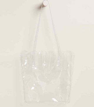 CAB Collection + Transparent Shell Tote Bag