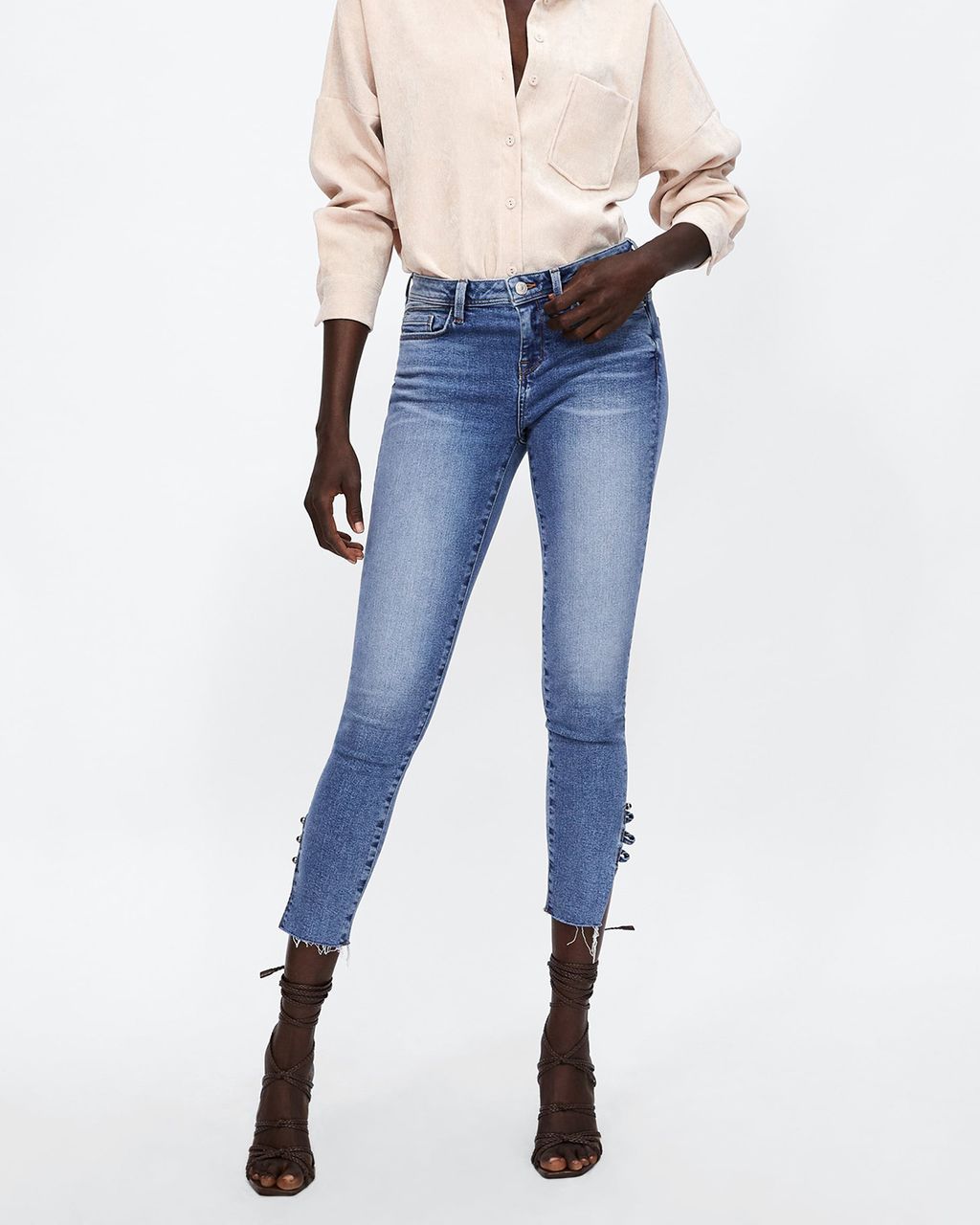 These New Jeans Solve the #1 Skinny-Jean Problem | Who What Wear